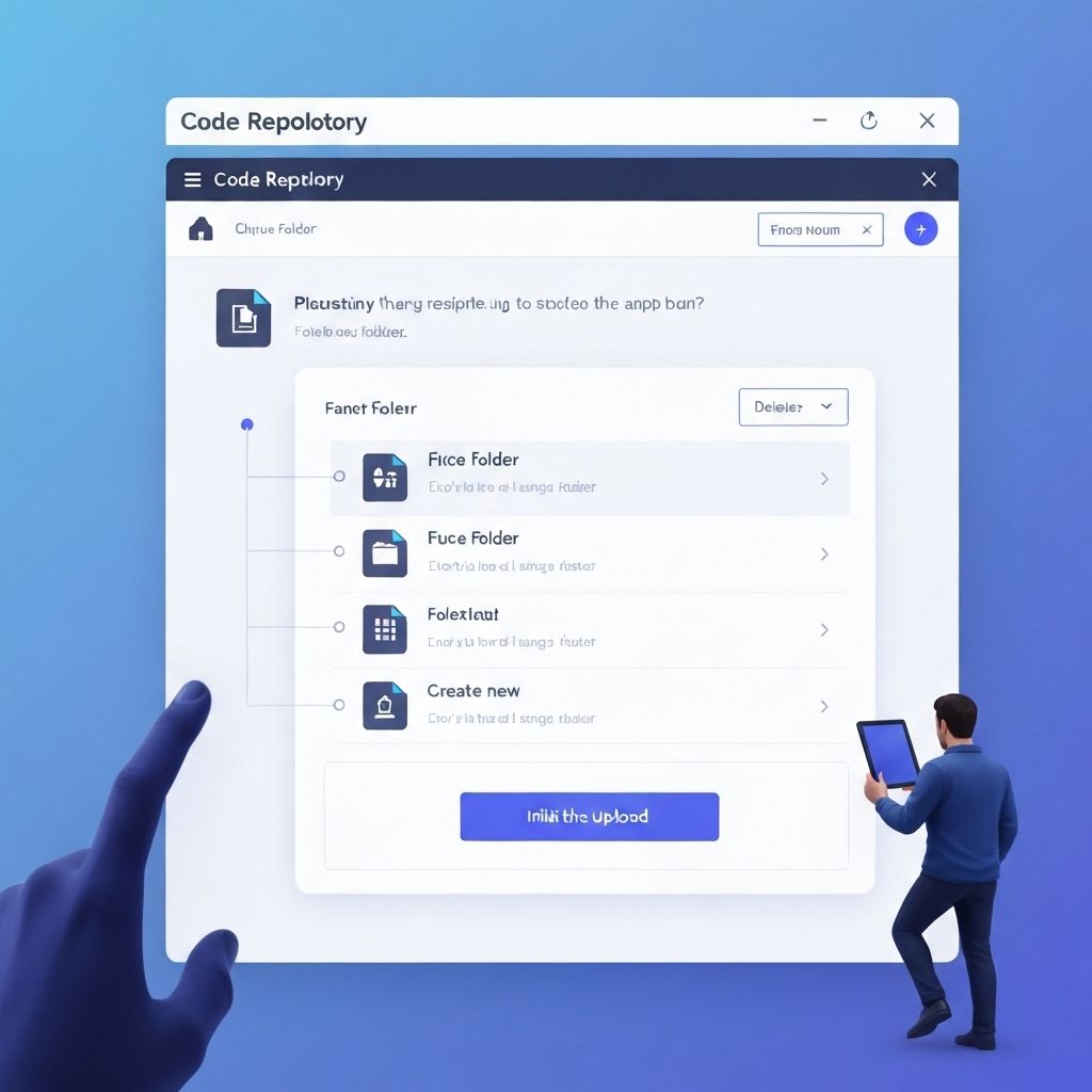 Code upload interface