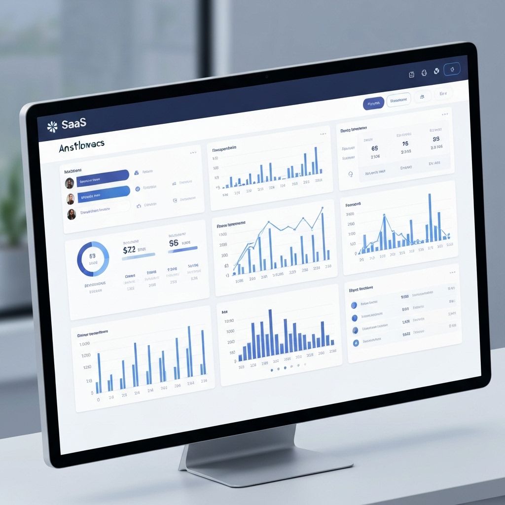 SaaS Analytics Dashboard